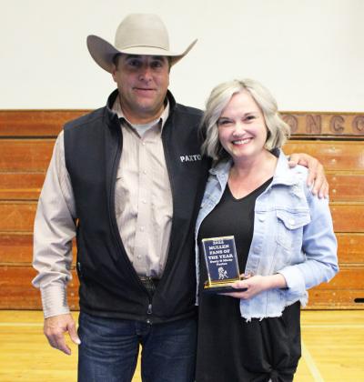 MHS Fans of the Year, Dusty and Mindy Paxton.
