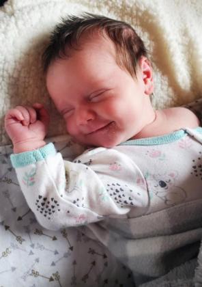 David and Stacy Kraye of Mullen are thrilled to announce the arrival of their daughter, Libby May, on April 20, 2021, at 9:07 a.m. at Great Plains in North Platte. She was 7 pounds 10 ounces and 19.75 inches long.  Grandparents are John and Julie Kraye of Mullen, Judy Layher of Stapleton and Mike and Janine Layher of North Platte. Great-grandparents are Marilyn McLaughlin of Grand Junction, Colorado, Donna Myers of North Platte and the late Albert Myers, Howard and Edwina Layher, Fred and Theresa Kraye and