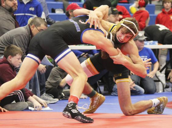 Eli Paxton placed 2nd last week in Clarkson. Kris Forsen