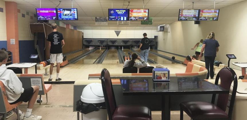 Go bowling and check out the new score machines!