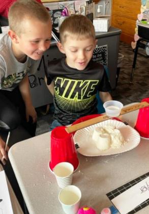 Caleb Deibler and Kyler Marsh.