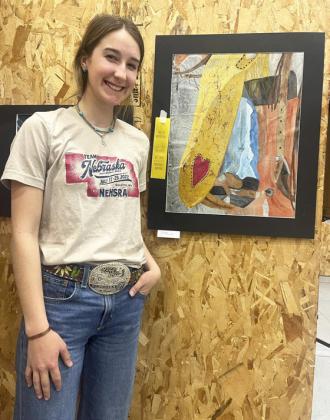 Broncos sweep own art show