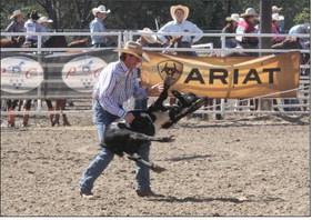 MHS senior Chase Gracey ended his fall high school rodeo season in North Platte on Sunday, Sept. 17. He earned more points in the tie down roping, placing 4th with a 13.440.