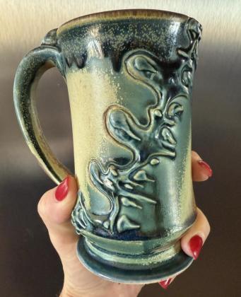 Suzie (Sevier) Wahlgren said, “Made by Mullen’s old art teacher, Mr. Dustin Stephenson, and everyone gets threatened harm if they ever break it!”
