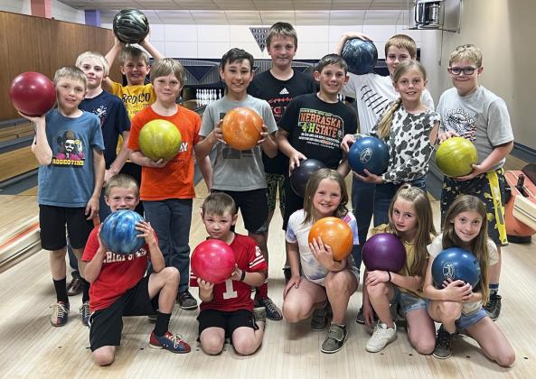 Brett Mauler Mullen Elementary students earning a trip to Hondo Lanes are pictured back l-r: Kyler Marsh, Jedd Kraus, Caleb Deibler, Gus Wingebach, Gunner Brown, Hayden Deibler, Colin Connealy, Justin Kraus, Kendall Phipps, Collin Donohoe. Front: Ryden Ourada, Tripp Jewell, Ella Walz, Avery Vinton, Olivia Cox.