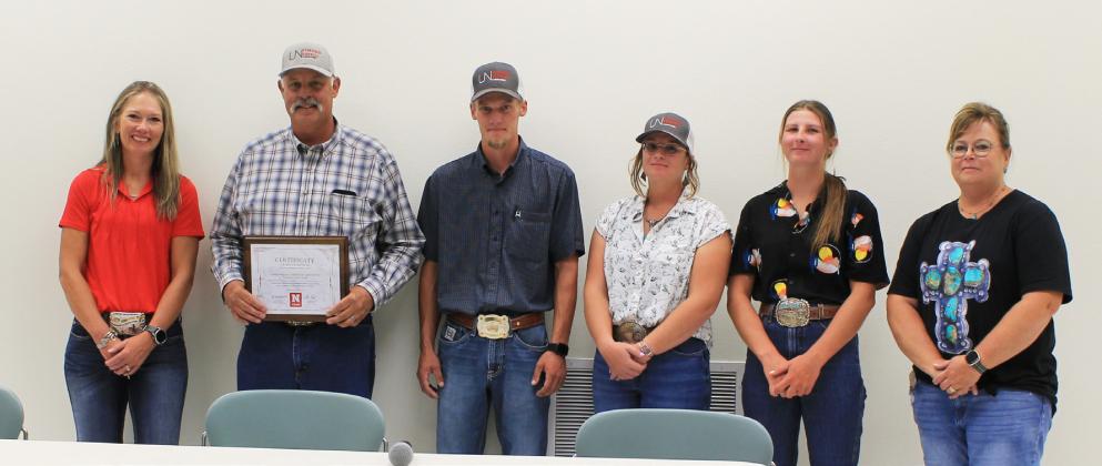 Gudmundsen Sandhills Laboratory crew, l-r: Jacki Musgrave, John Nollette, Roger Carpenter, Jessica Koenen, Marina Guynn, Stacy Nollette. courtesy photo