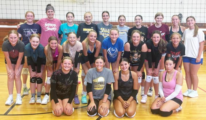 Chambers Traveling Volleyball Camp held in Mullen