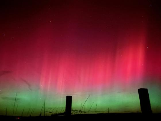 Northern lights visible in Nebraska
