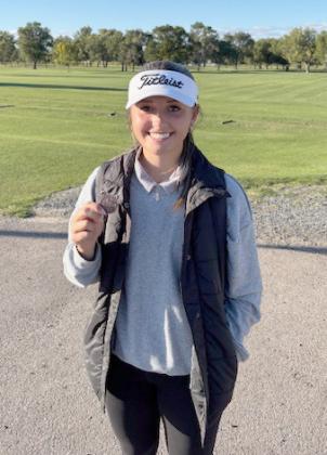Austin Deibler is only the second girl to qualify for Girls State Golf for MHS since 2008! Bo Cribelli