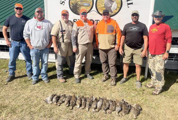 The Bandits - 1st place New Shooters team in grouse hunt.