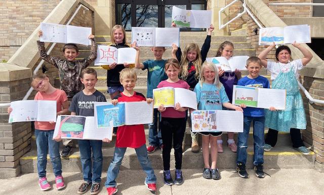 2nd graders write “Invading Donuts” book