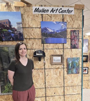 The 60th ANAC (Association of Nebraska Art Clubs) Conference was held in North Platte June 11-14 at the Mid-Plains Community College, South Campus, with the ANAC statewide art show also held. The Mullen Arts Center was represented in the show by members Kyle Hoyt, Twila Phillips and Nicole Hoffmann. Nicole Hoffmann, pictured, will be the ANAC president for the next two years. Terri Licking