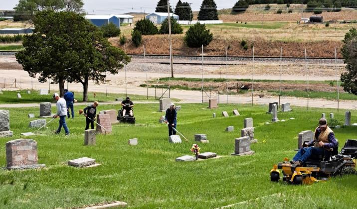 Cedarview Cemetery clean up held