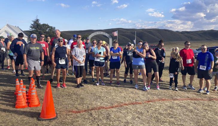 Participants wait for the start of the 5K and 10K at the Eclipse Church. courtesy photo