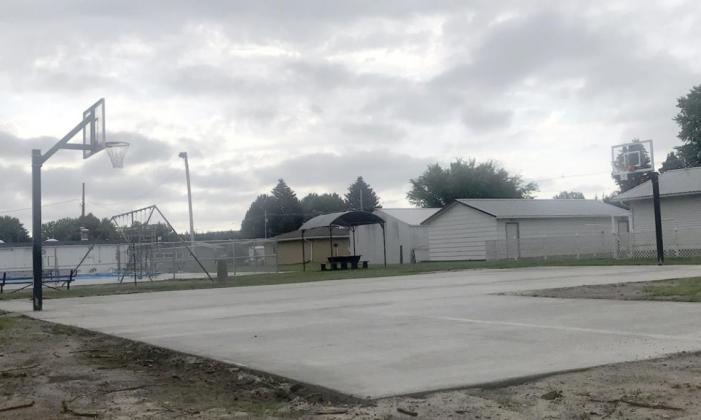 Rusty Moore Memorial Basketball Court