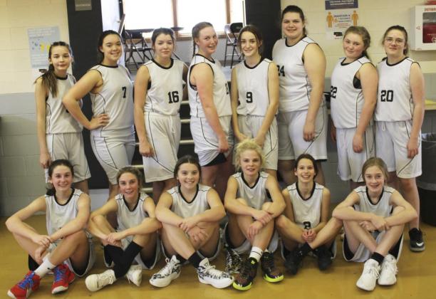 Mullen Junior High basketball teams wrap up season