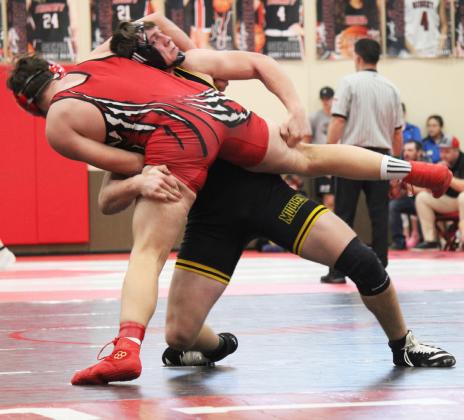Tate Kvanvig competing at Sidney last Saturday, where he placed 2nd. Kris Forsen