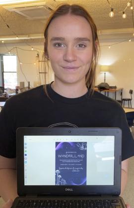 MHS junior Jadyn Andersen qualified for State Journalism in Advertising and will compete in Norfolk on April 24. courtesy photo
