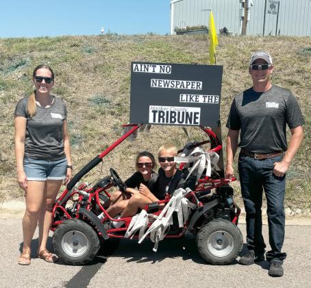 Gerri Peterson, her family, and the Hooker County Tribune are a cornerstone of Mullen. Remarkably, the paper has more subscribers than there are residents in the county. courtesy photo