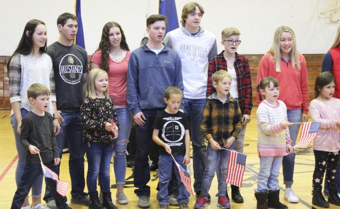 Veterans honored at Mullen Veterans Day program
