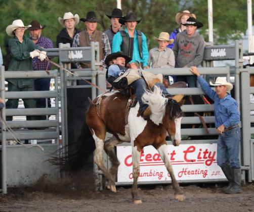 Cooper Walker competing at the state finals in Valentine. Sandall Photography