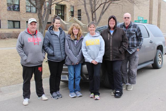 L-r: Dick Simonson, Laurie Monette, Tammy Dancer, Tammy Simonson, LaWanda Rundback, Ted Bonesteel. Not pictured: Darlene Osborn.