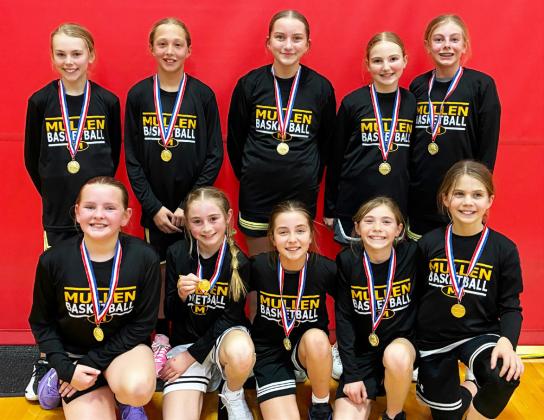 Youth basketball tournament champions