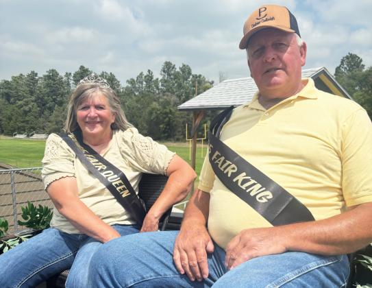 Hooker County Fair King &amp;amp; Queen Doug and Betty Deibler.