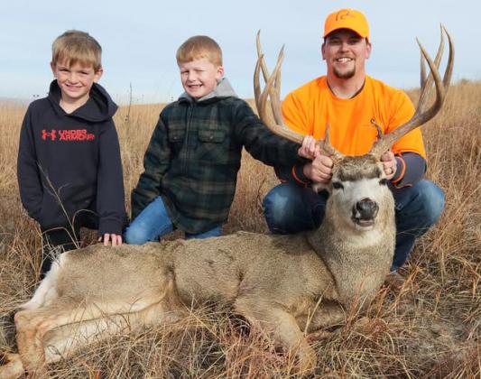 L-r: Cooper Peers, Cooper Meyer and Grant Meyer.