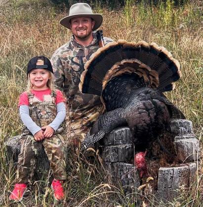 Brett and Aven Mauler - turkey hunting 2025.