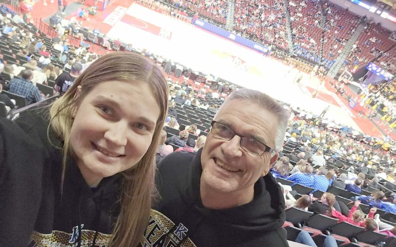 Mullen connections at state basketball