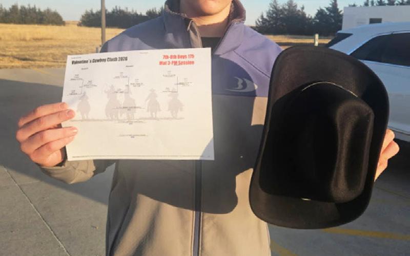 Youth wrestlers compete at Valentine Cowboy Clash