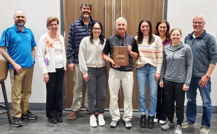 Jones named Outstanding ESU Staff Member of the Year