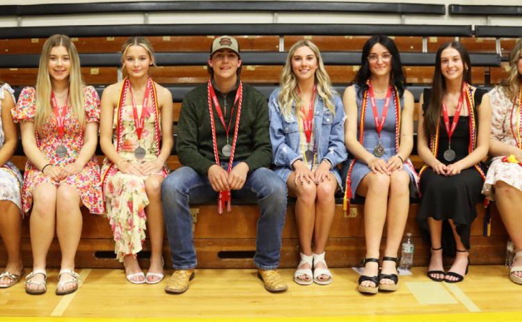 The MHS senior TeamMate mentees were recognized at Honors Night at the end of the school year (one was absent). Gerri Peterson