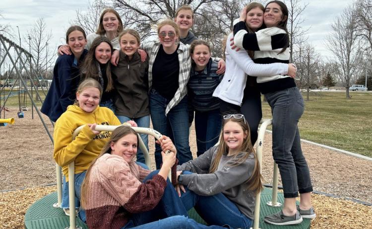 Mullen’s Junior High girls attending Expanding Your Horizons last week are pictured back, l-r: Abby Gracey, Breckyn Burney, Lola Wingebach, Kaisley Phipps, Kassidy Cheever, Jessa O’Brien, Audrabell Werth, Chloe Newman, Jenna Donohoe. Front: Maci Walz, Brynne McCully, Emerson Thorberg. Kara Connealy