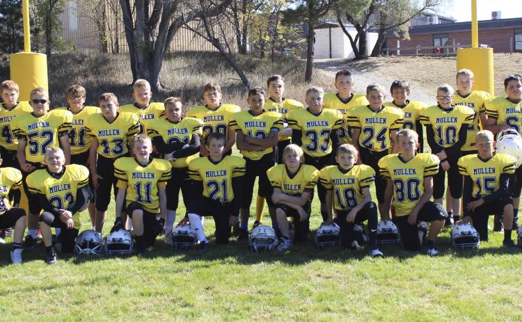 Mullen youth football teams finish season