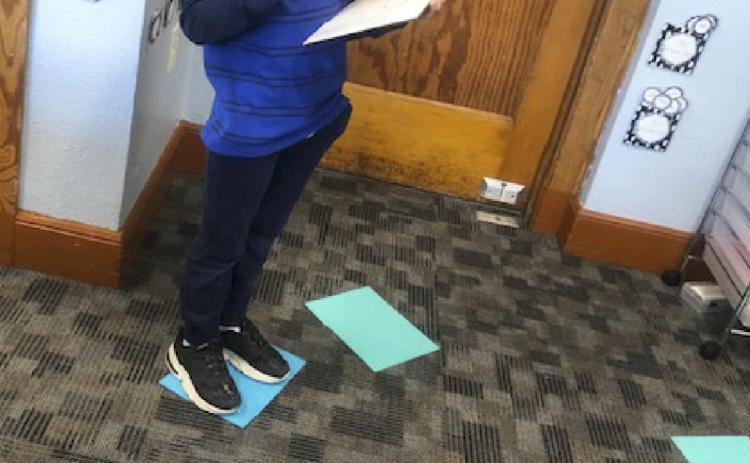 Second graders play Mathland