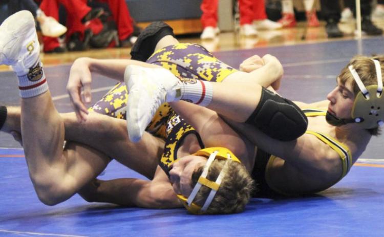 Eli Paxton claimed the 113 gold medal last Saturday. Kris Forsen