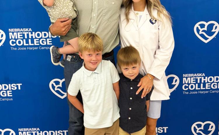 Becca Connealy is pictured with her husband Gabriel and their sons Finnegan, Martin and Mickey. courtesy photo