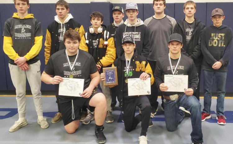 Back, l-r: Chase Gracey, Sean Simonson, Jeffery Forsen, Owen Thorberg, Kyle Durfee, Tel Kvanvig, James Kessler, Carter Haesler. Front: Isaac Welch, Eli Paxton, Spencer DeNaeyer. Mike Kvanvig