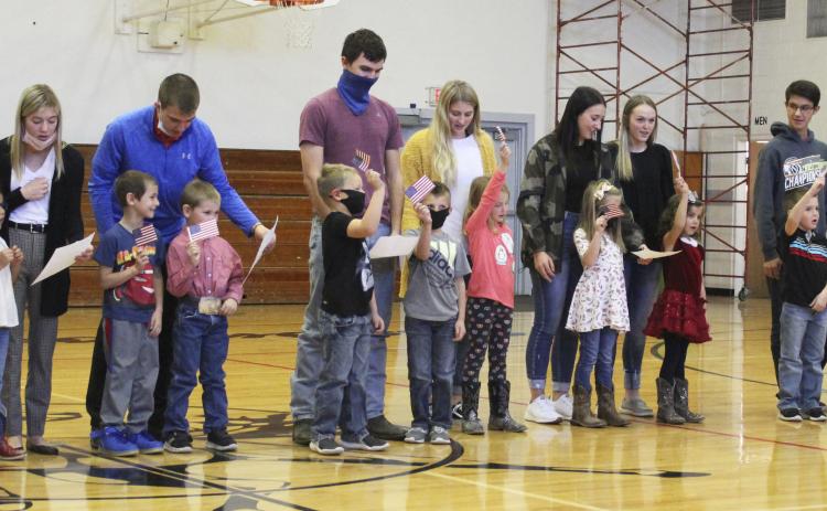 Mullen Public Schools holds Veterans Day program