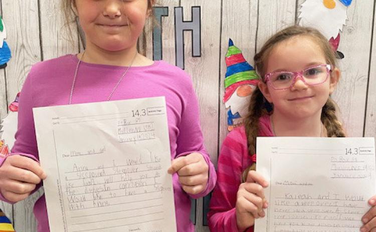 2nd graders write persuasive letters