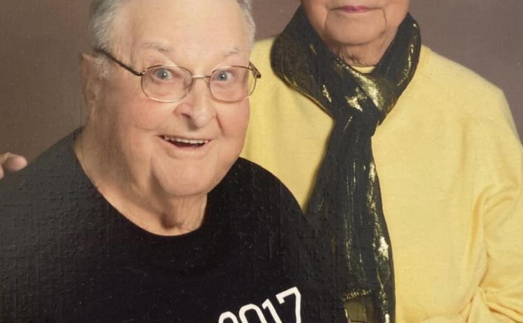 Lee & Mary Lou Isom have been married for 62 years