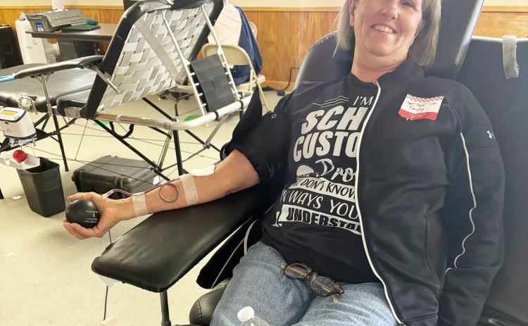 38 units donated at Mullen blood drive