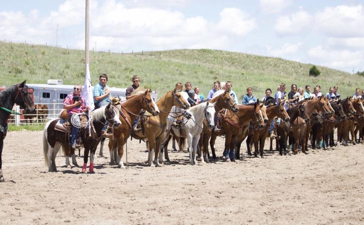 Grand entry. Suzie Wahlgren