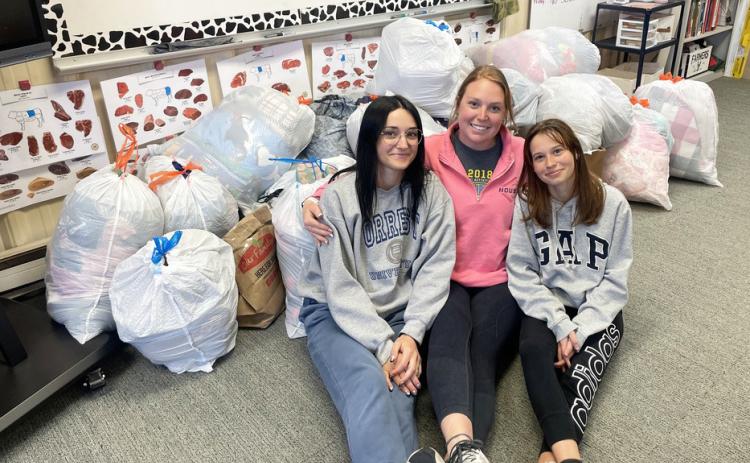 Food and clothing drive is a success
