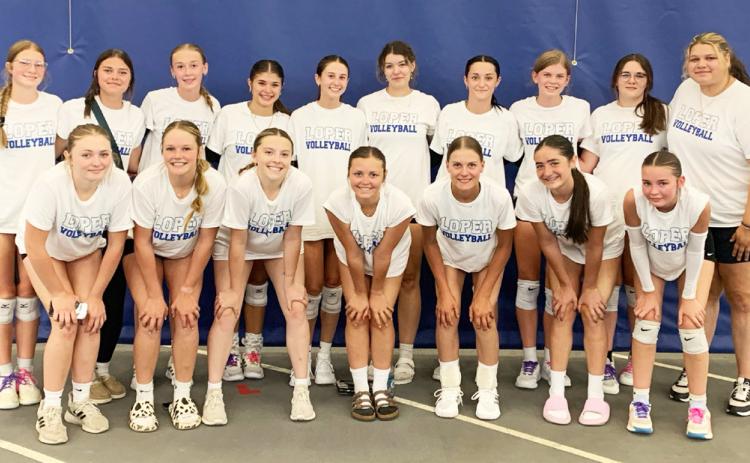 July 12-13 Mullen High School took two teams to the UNK camp and participated in 9 games each. Each player saw a lot of court time and utilized the skills they learned earlier in the week from Gina Chambers. It was a great team bonding experience! After this, the team is anxious to get the season started! Coach Nichole Ourada