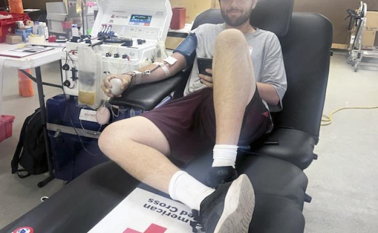 30 units collected at blood
