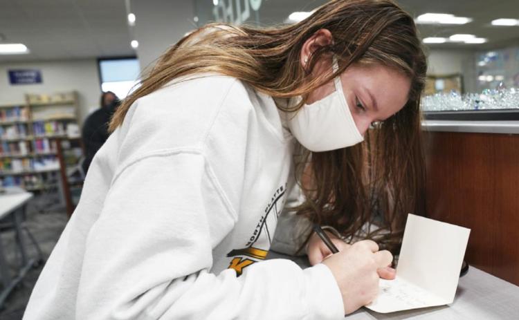 NPCC students send holiday cheer