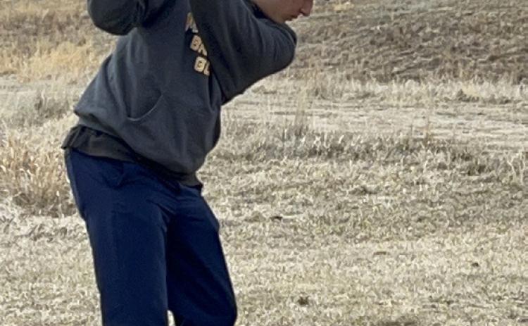Freshman Jacob Walker competing in Stapleton last week. Mary Jo Walker